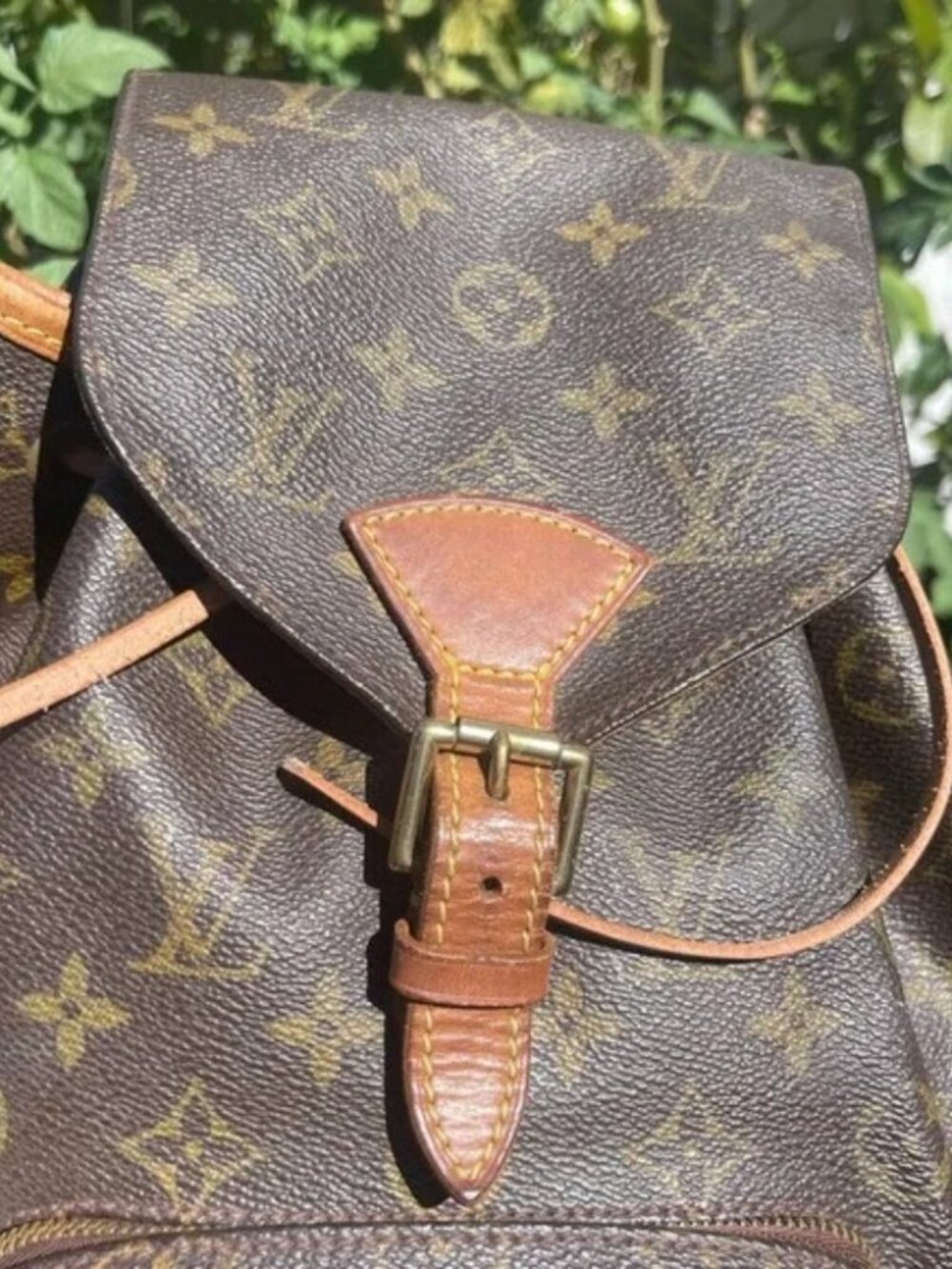 Louis Vuitton LV BackPack Bag Montsouris MM Browns Monogram - Picture 6 of 12